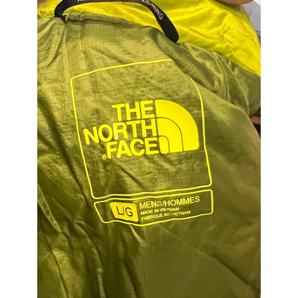 The North Face Lime Green Mens Thermoball Puffer Vest